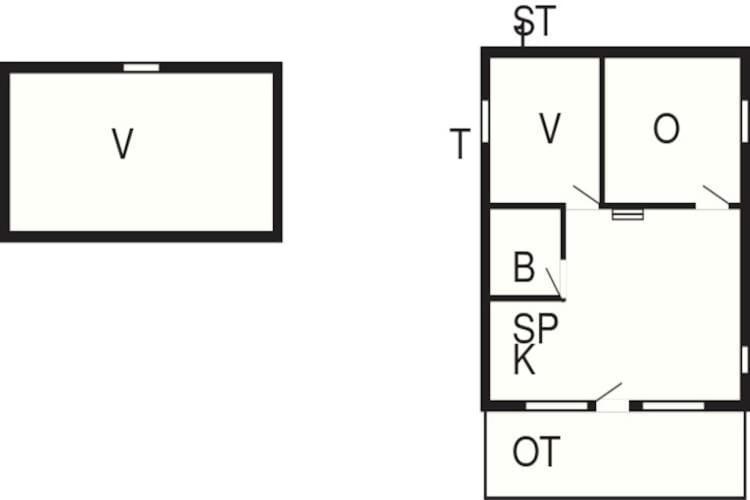 6 Person Holiday Home In Hovborg Eksteriør billede